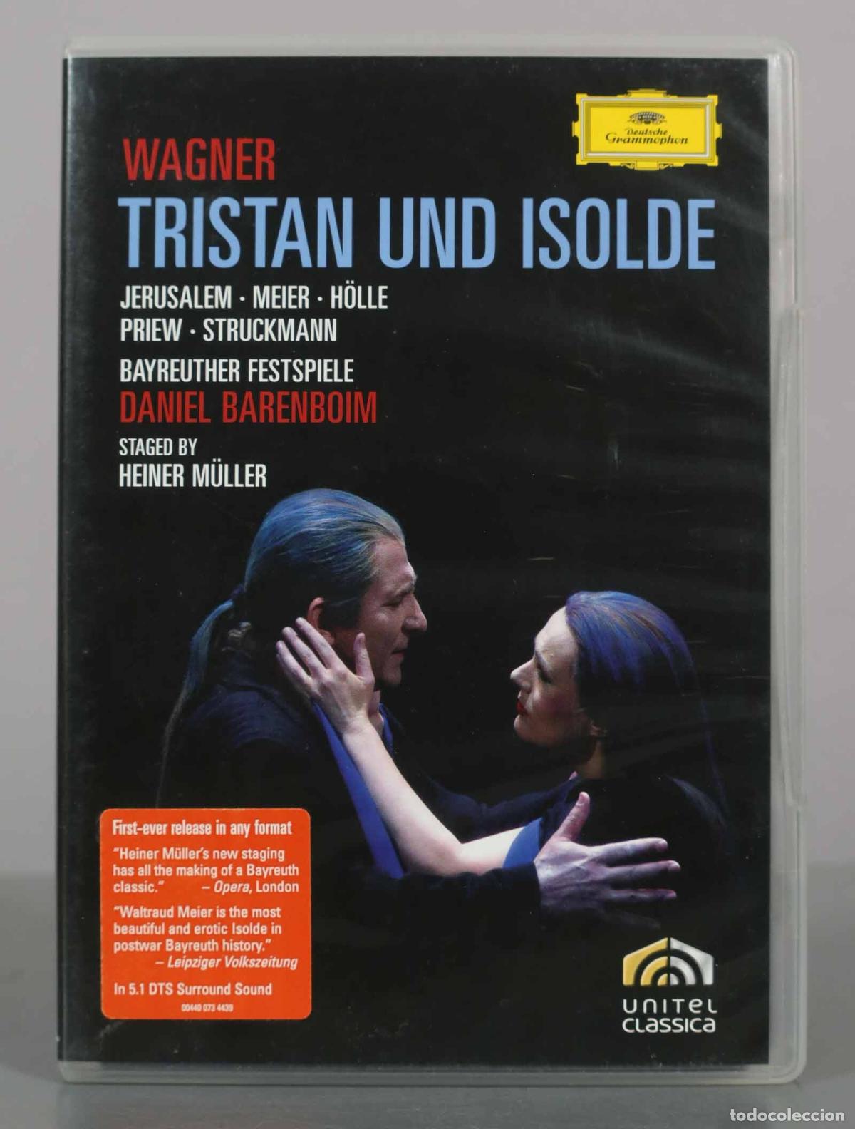 V&iacute;deos y DVD musicales: DVD. Wagner: Tristan und Isolde - Daniel Barenboim, Siegfried Jerusalem, Waltraud Meier, Matthias H