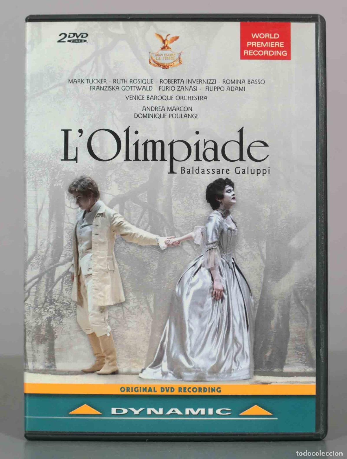 V&iacute;deos y DVD musicales: DVD. L&acute;Olimpiade - Baldassare Galuppi, Venice Baroque Orchestra, Andrea Marcon, Dominique Poulange,