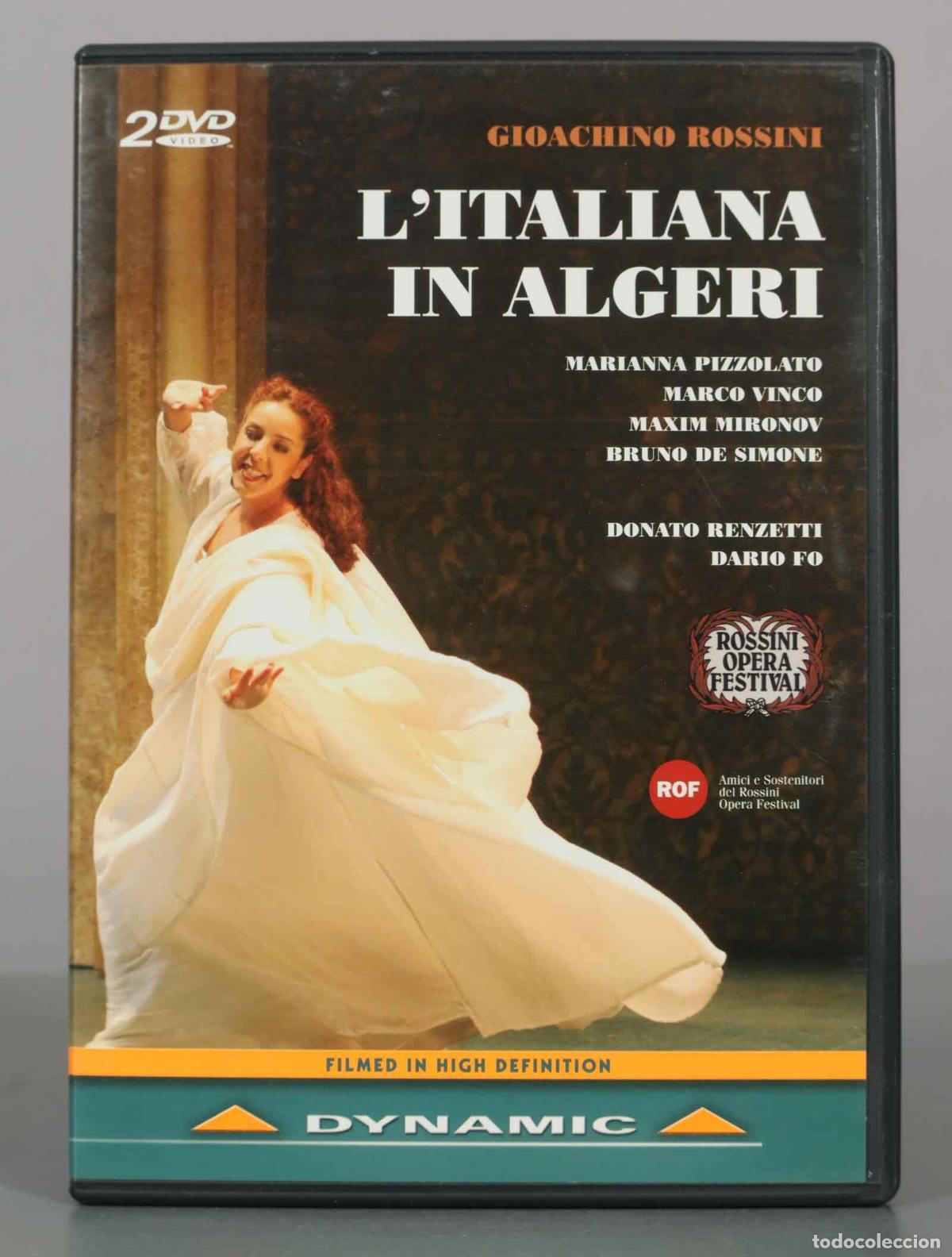 V&iacute;deos y DVD musicales: DVD. L&acute;Italiana in Algeri - Gioachino Rossini, Marianna Pizzolato, Marco Vinco, Maxim Mironov, Brun