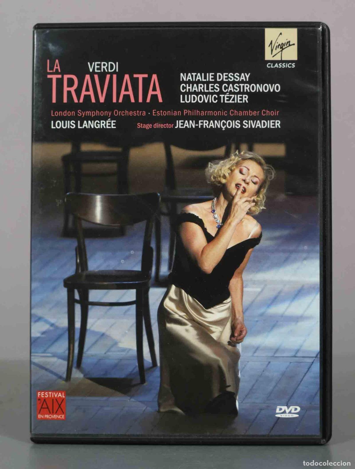 V&iacute;deos y DVD musicales: DVD. La Traviata - Giuseppe Verdi, Natalie Dessay, Charles Castronovo, Ludovic T&eacute;zier, Louis Langr&eacute;