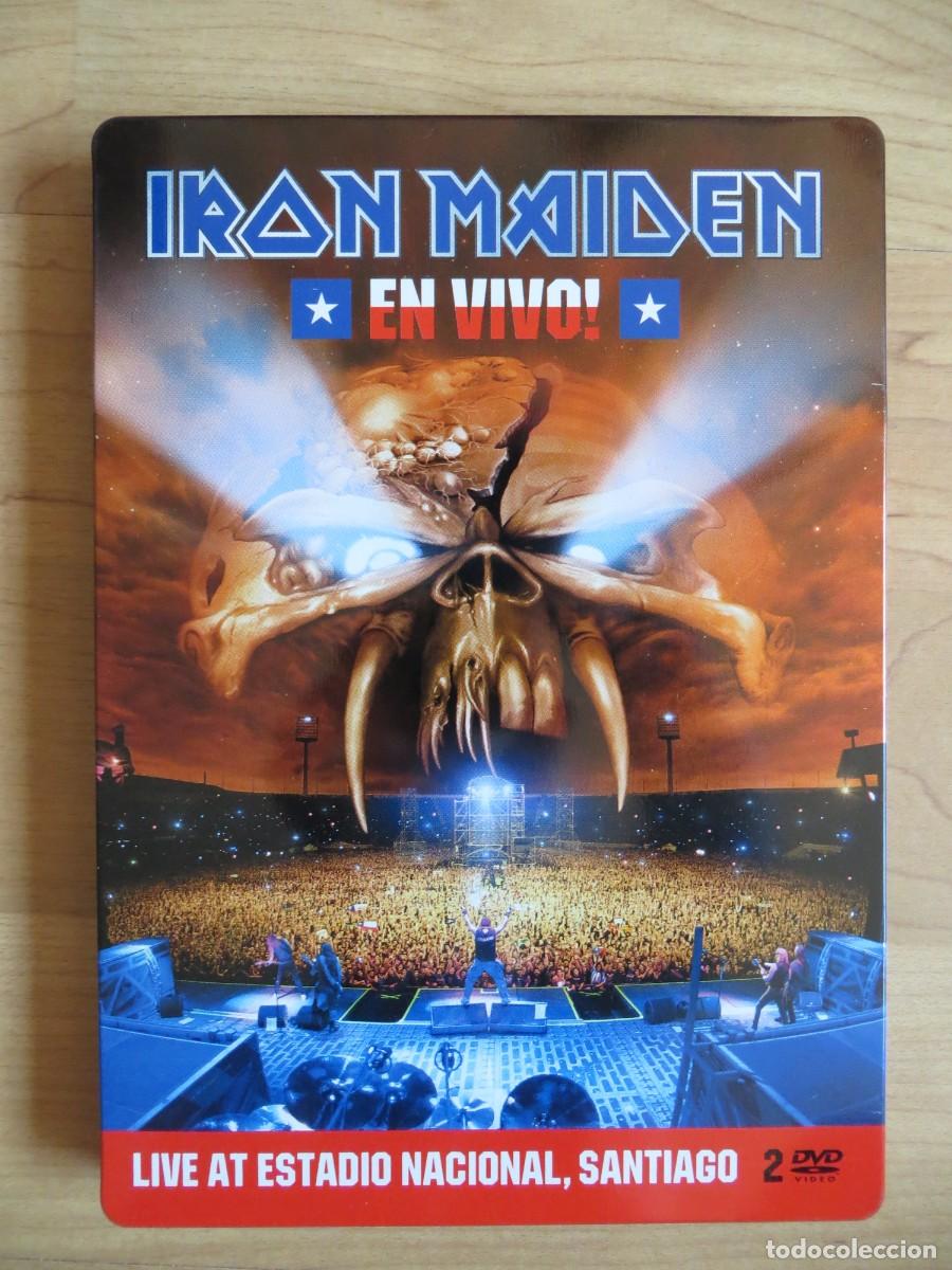 V&iacute;deos y DVD musicales: Iron Maiden - En Vivo! (Live At Estadio Nacional, Santiago) (2xDVD) EDICION CAJA METALICA !!