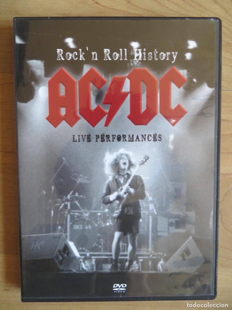 V&iacute;deos y DVD musicales: AC/DC - Rock 'N' Roll History: Live Performances 77-79 (DVD)