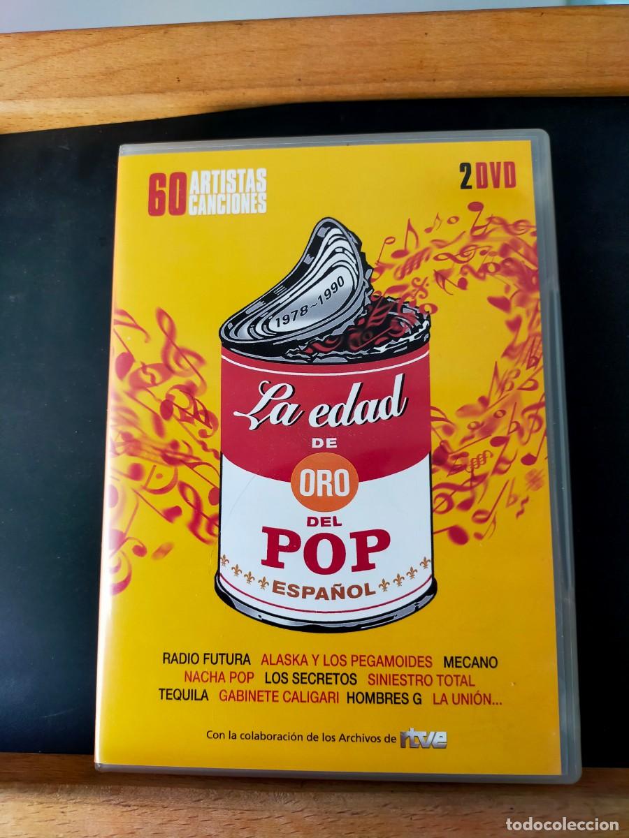 V&iacute;deos y DVD musicales: LA EDAD DE ORO DEL POP ESPA&Ntilde;OL. 60 V&Iacute;DEOCLIP. 230 MINUTOS. BMG-DRO CON LA COLABORACI&Oacute;N DE RTVE. 2004