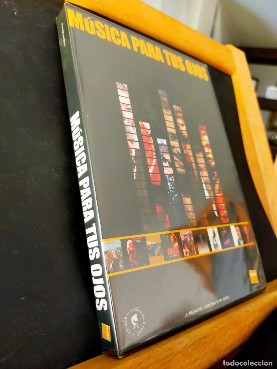 V&iacute;deos y DVD musicales: M&Uacute;SICA PARA TUS OJOS. LO MEJOR DEL CAT&Aacute;LOGO DE SONY MUSIC. PRECINTADO. DISCO PROMOCIONAL. 2004