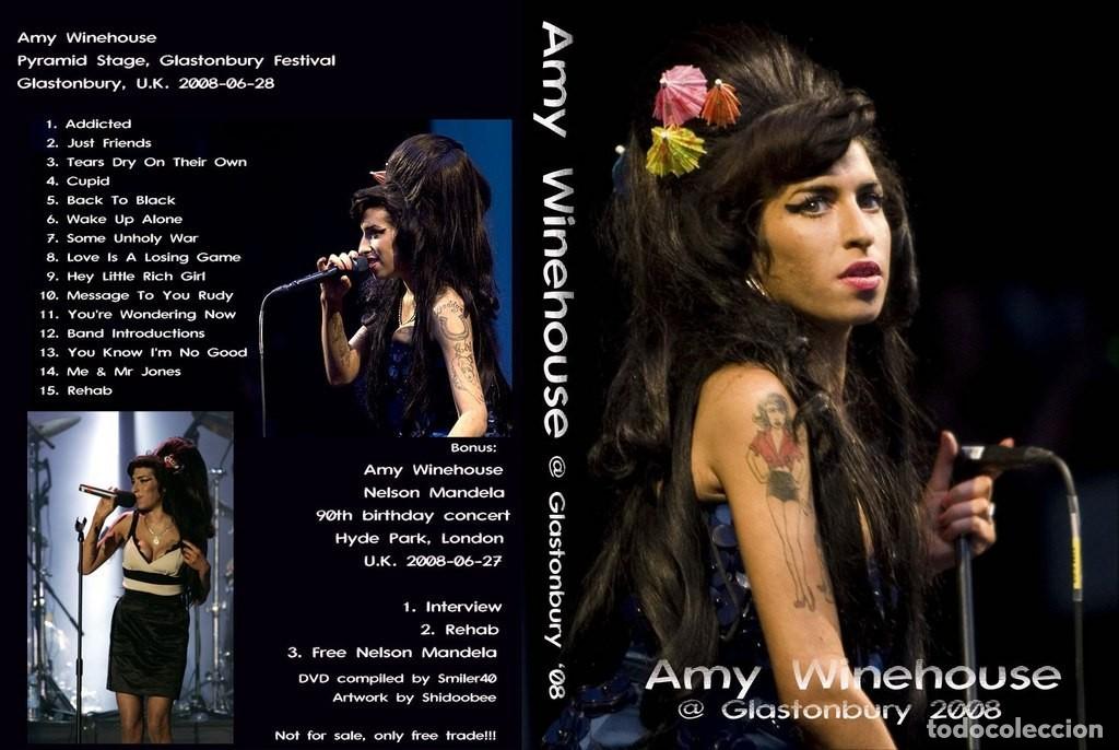 V&iacute;deos y DVD musicales: AMY WINEHOUSE. GLASTONBURY FESTIVAL. DVD.