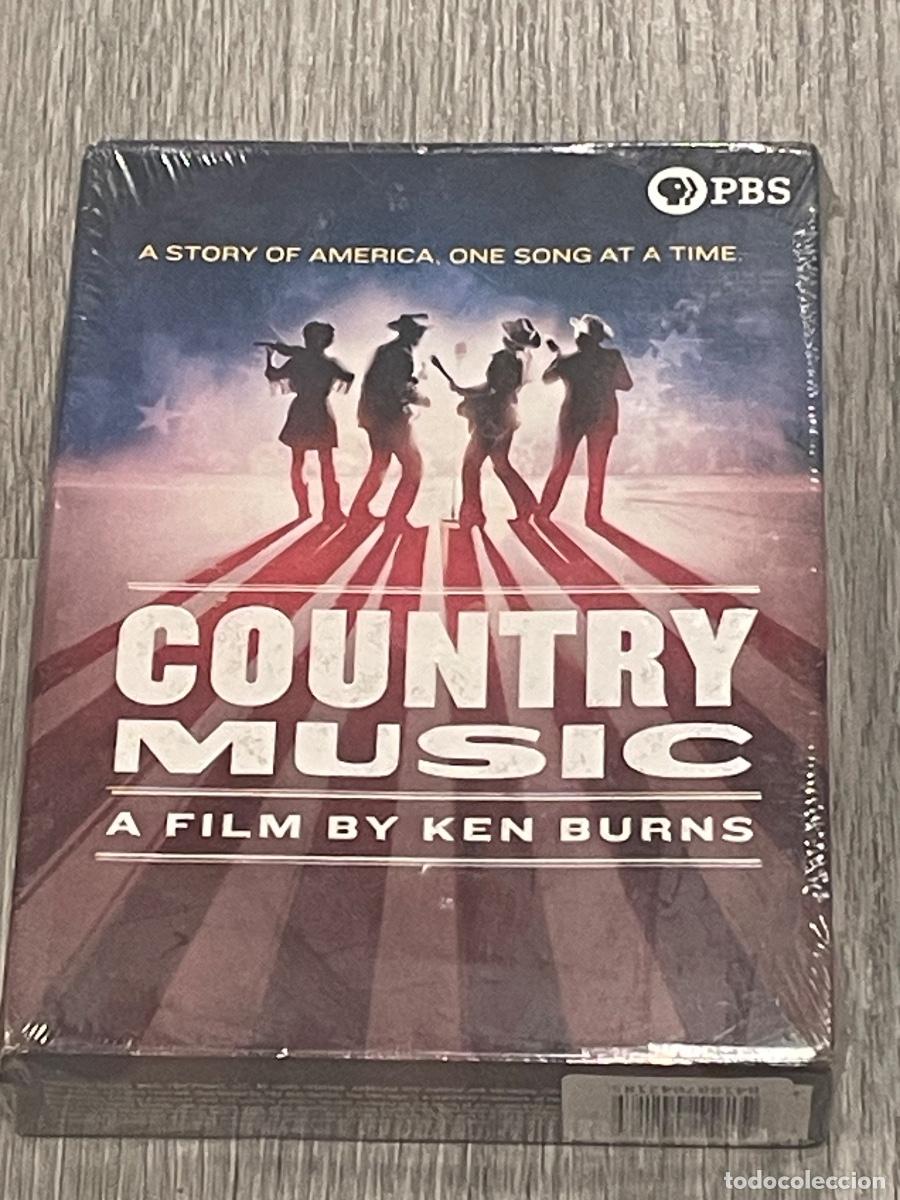 Music Videos and DVDs: COUNTRY MUSIC. BY KEN BURNS - 8 DISC SET - PRECINTADO