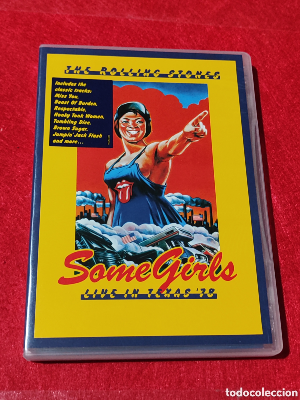 V&iacute;deos y DVD musicales: DVD THE ROLLING STONES SOME GIRLS LIVE IN TEXAS 78