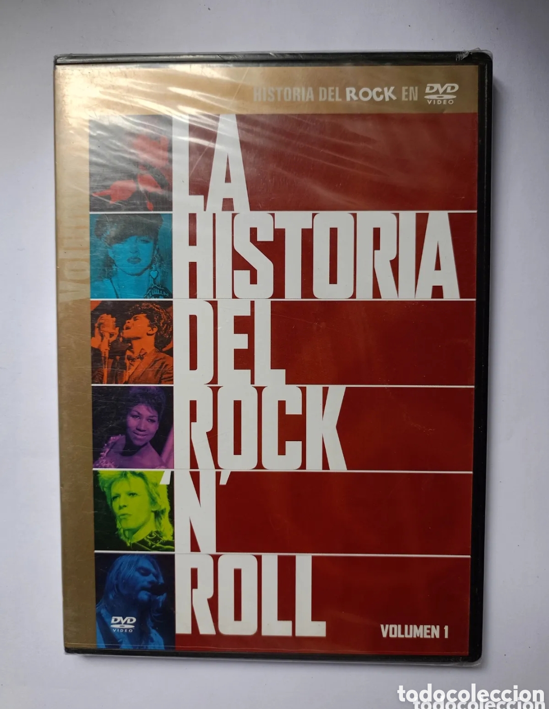 V&iacute;deos y DVD musicales: LA HISTORIA DEL ROCK N ROLL DVD. VOLUMEN 1 LOS INICIOS DEL ROCK&acute;N&acute; ROLL. COLECCION DE EL MUNDO.