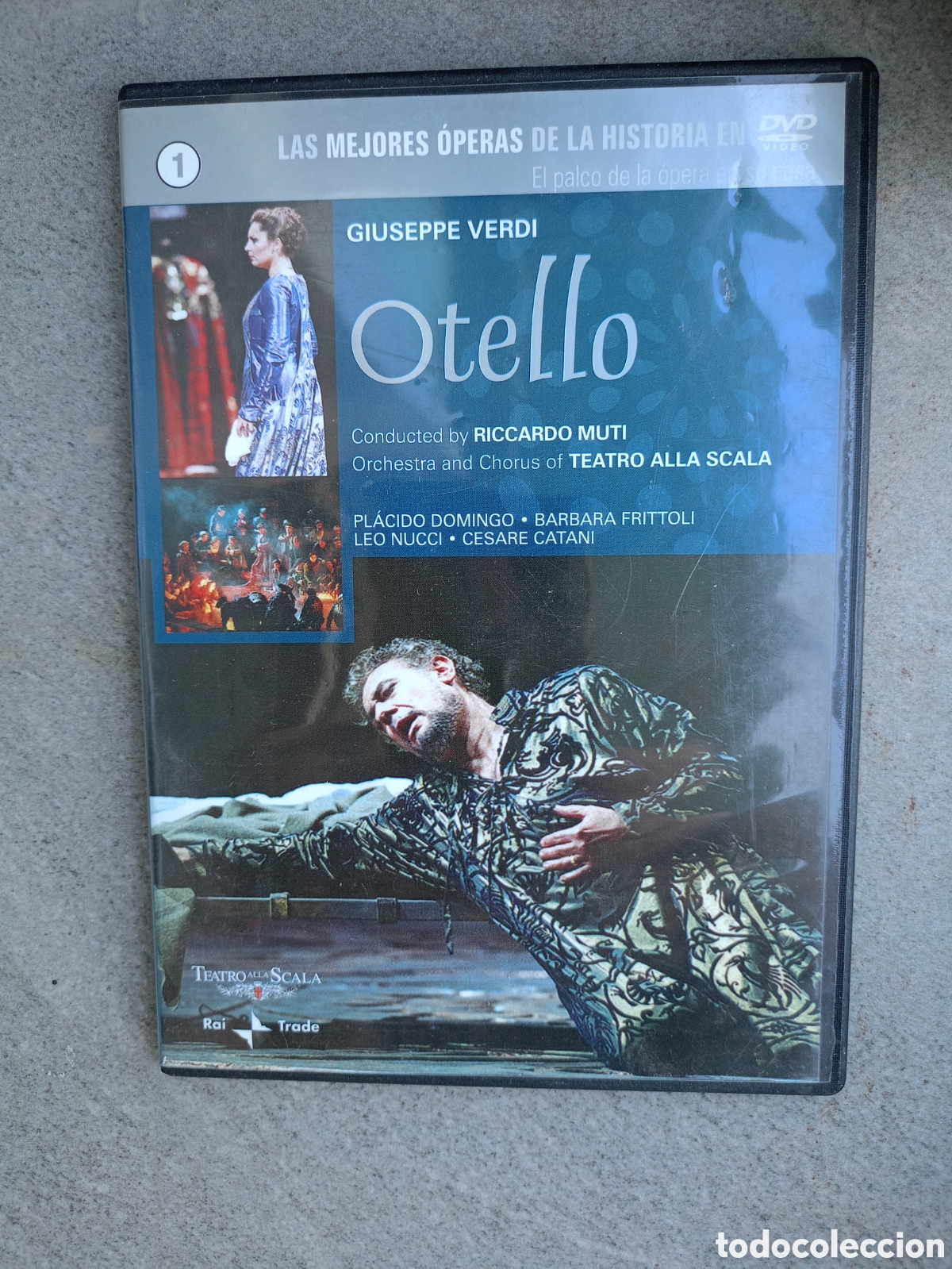 V&iacute;deos y DVD musicales: &Oacute;PERA OTELLO VERDI DVD ( RICCARDO MUTI PL&Aacute;CIDO DOMINGO ) LAS MEJORES &Oacute;PERAS DE LA HISTORIA EL MUNDO