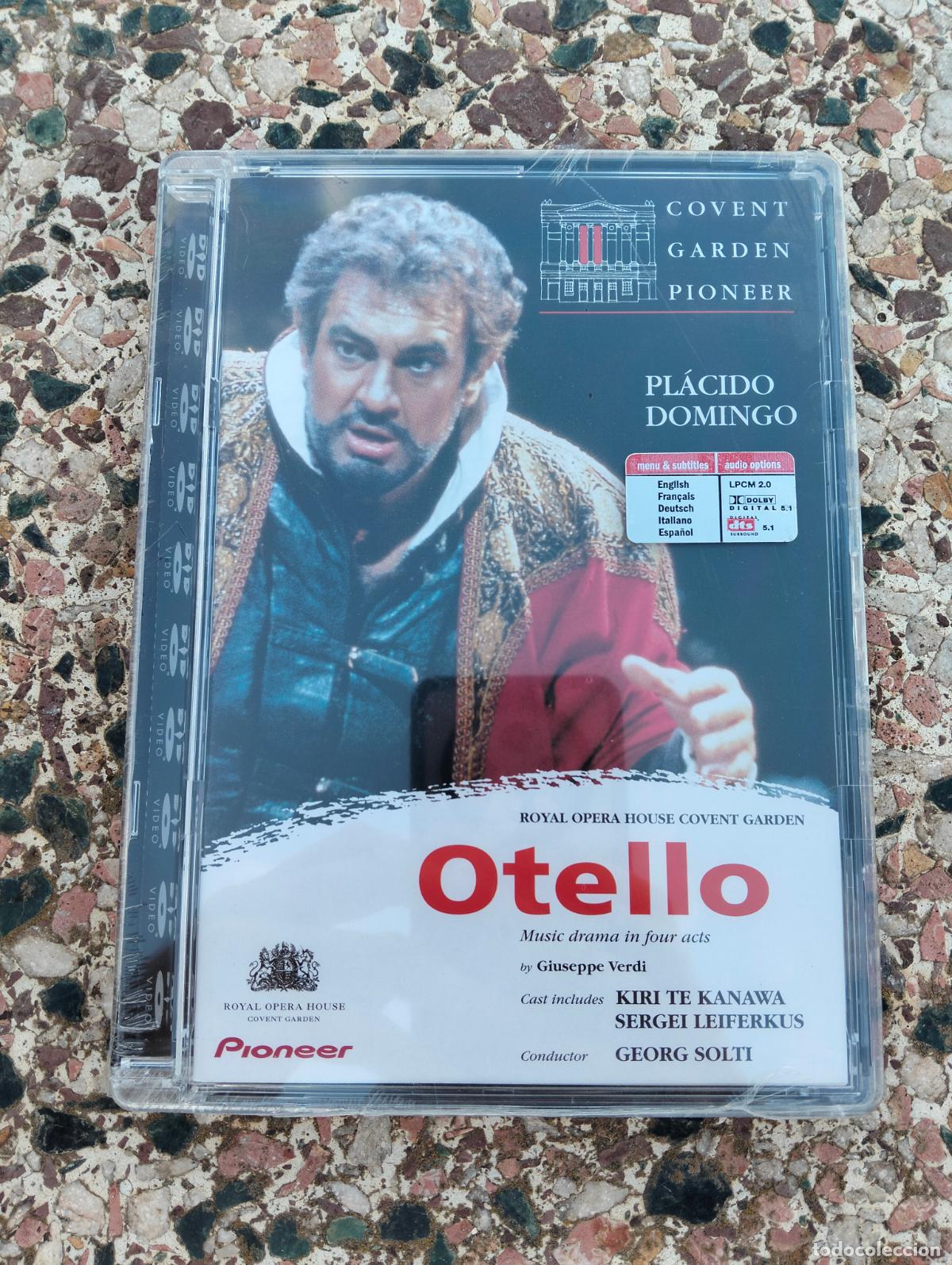 V&iacute;deos y DVD musicales: Otello Pl&aacute;cido Domingo royal opera house covent garden pioneer disco DVD a estrenar