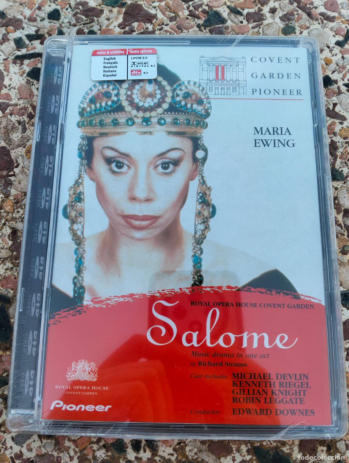 V&iacute;deos y DVD musicales: Salome Maria Ewing Richard Strauss royal opera house covent garden pioneer disco DVD a estrenar