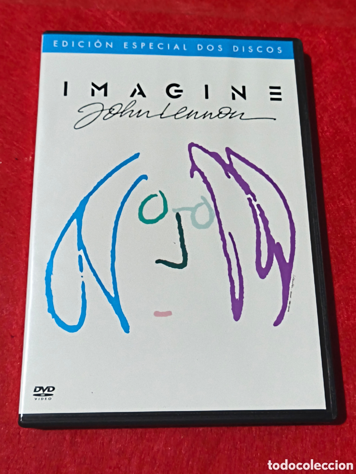 V&iacute;deos y DVD musicales: DVD IMAGINE JOHN LENNON EDICION ESPECIAL 2 DISCOS MUY BUEN ESTADO