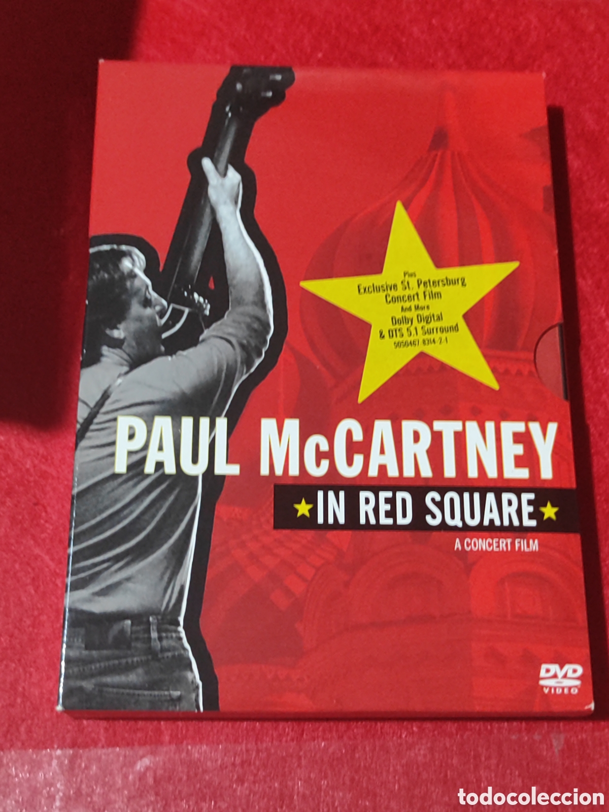 V&iacute;deos y DVD musicales: DVD PAUL MCCARTNEY IN RED SQUARE COMO NUEVO