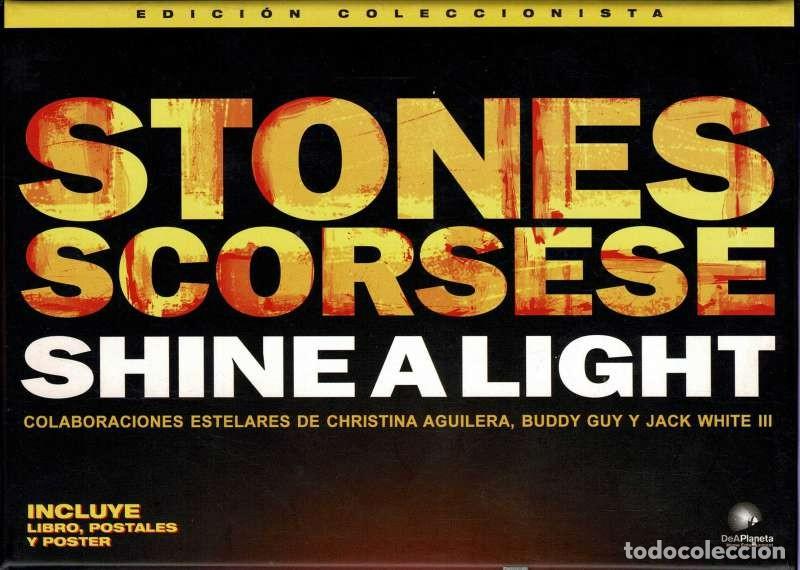 V&iacute;deos y DVD musicales: Rolling Stones, Scorsese - Shine A Light. Edici&oacute;n Coleccionista Limitada. Caja con 2 DVD + P&oacute;ster +