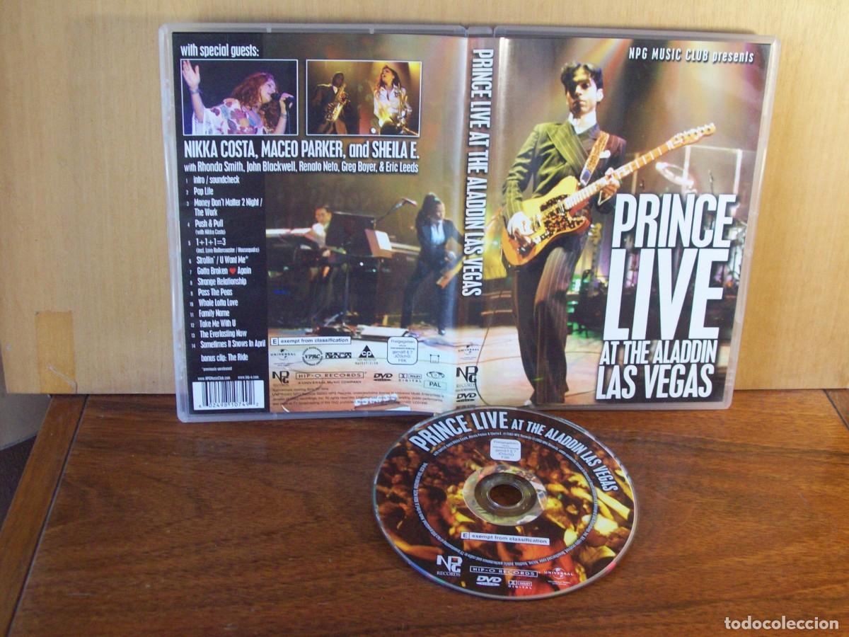 V&iacute;deos y DVD musicales: PRINCE LIVE - AT THE ALADDIN LAS VEGAS - DVD VIDE MUSICAL