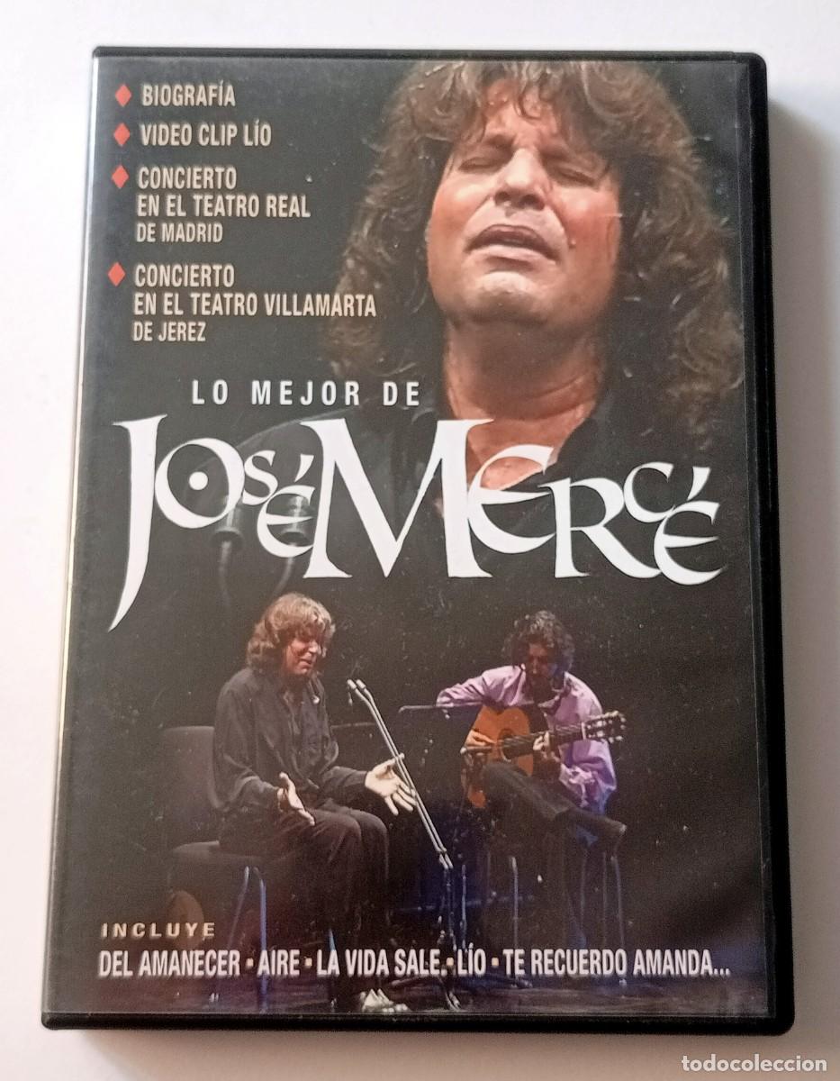 V&iacute;deos y DVD musicales: DVD LO MEJOR DE...JOS&Eacute; MERC&Eacute;