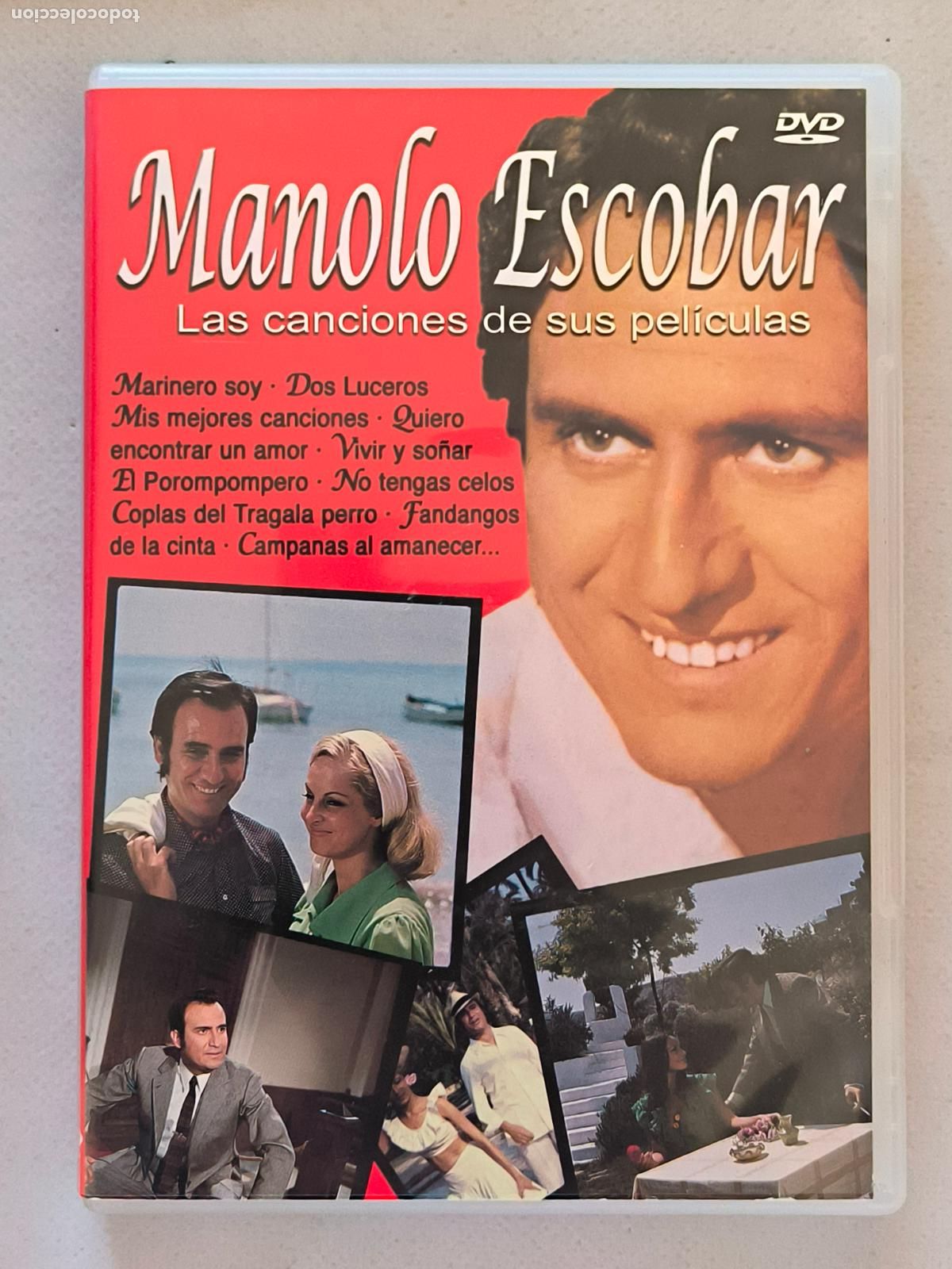 V&iacute;deos y DVD musicales: DVD MANOLO ESCOBAR, LAS CANCIONES DE SUS PELICULAS (&Ntilde;6)