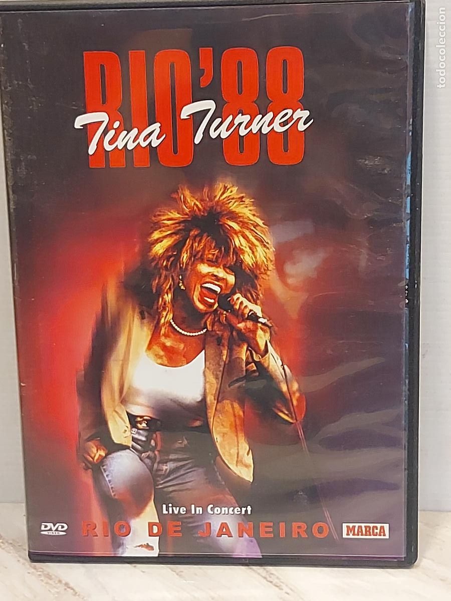 V&iacute;deos y DVD musicales: TINA TURNER | RIO &rsquo;88 | LIVE IN CONCERT | DVD | 1988 | DE LUJO