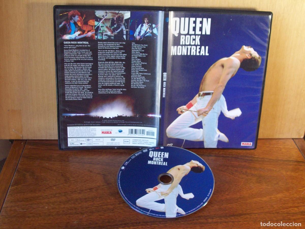V&iacute;deos y DVD musicales: QUEEN - ROCK MONTREAL - DVD CAJA FINA EDICION PERIODICO MARCA