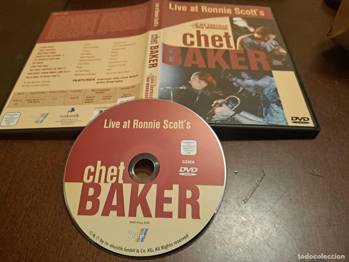 V&iacute;deos y DVD musicales: chet baker - dvd - live at ronnie scott's - van morrison + elvis costello