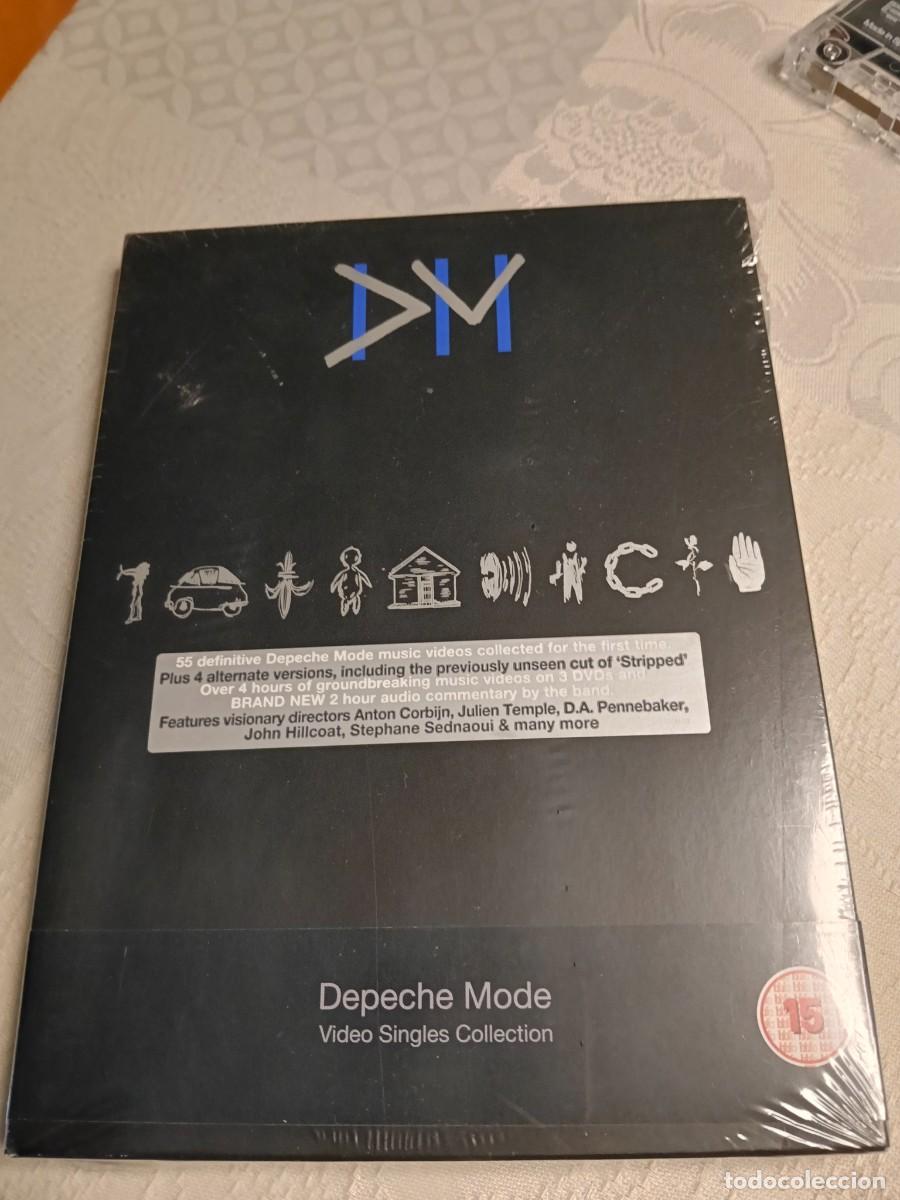 V&iacute;deos e DVD Musicais: RAR 3 DVD'S. DEPECHE MODE. VIDEOS SINGLES COLLECTION. SEALED, STICKER