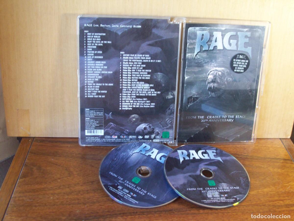 V&iacute;deos y DVD musicales: RAGE - FROM THE CRADLE TO THE STAGE 20TH ANNIVERSARY -. DOBLE DVD VIDEO MUSICAL