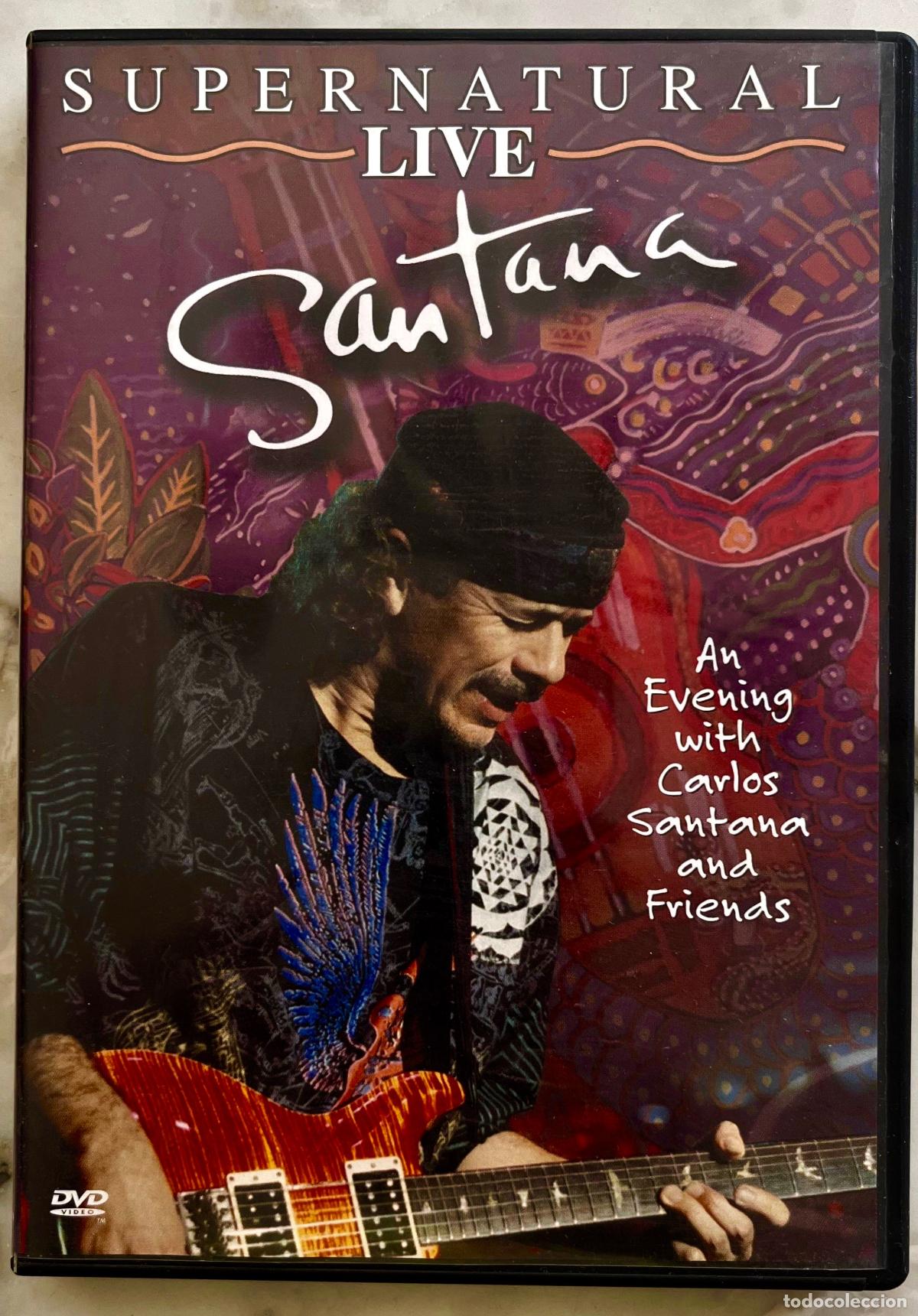 V&iacute;deos y DVD musicales: SANTANA & FRIENDS. SUPERNATURAL LIVE. DVD CON LIBRETO
