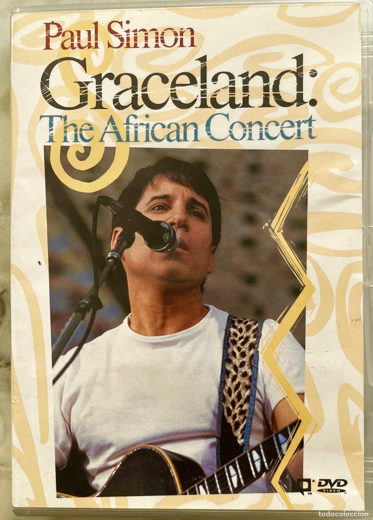 V&iacute;deos y DVD musicales: PAUL SIMON. GRACELAND. THE AFRICAN CONCERT. DVD
