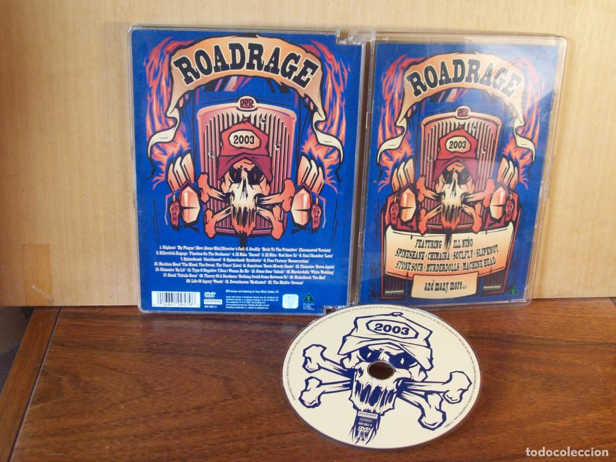 V&iacute;deos y DVD musicales: ROADRAGE 2003 FEATURIN IL NI&Ntilde;O, SPIHESHAKE CHIMAIRA SOULFLY Y MUCHOS MAS - DVD