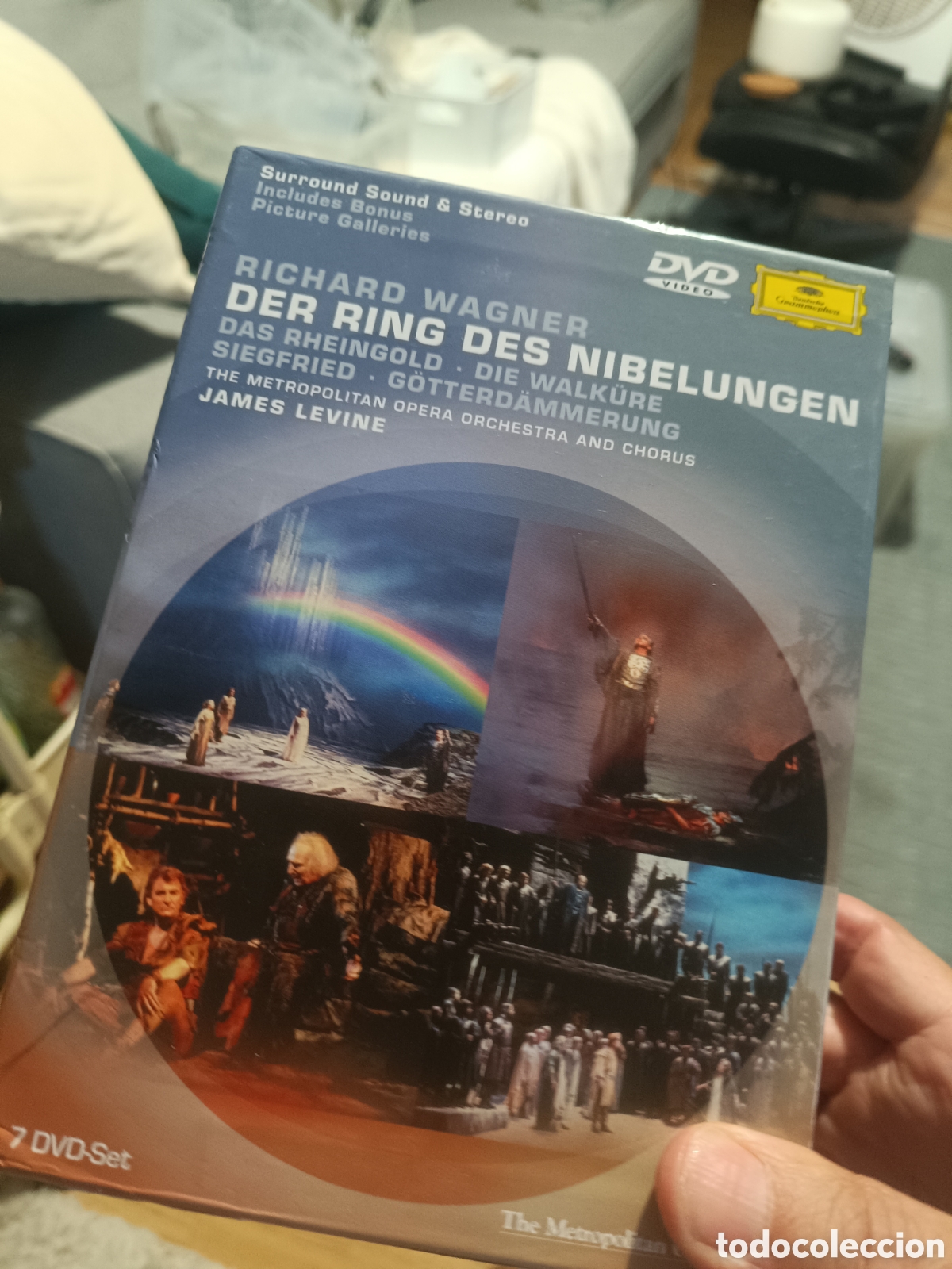 V&iacute;deos y DVD musicales: Richard Wagner, Hildegard Behrens, MariAnne H&auml;ggander - Der Ring Des Nibelungen (7 DVDs)