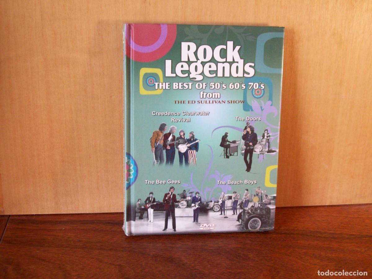 V&iacute;deos y DVD musicales: ROCK LEGEND - CREEDENCE, THE DOORS, THE BEE GEES , THE BEACH BOYS Y MAS - DVD NUEVO PRECINTADO