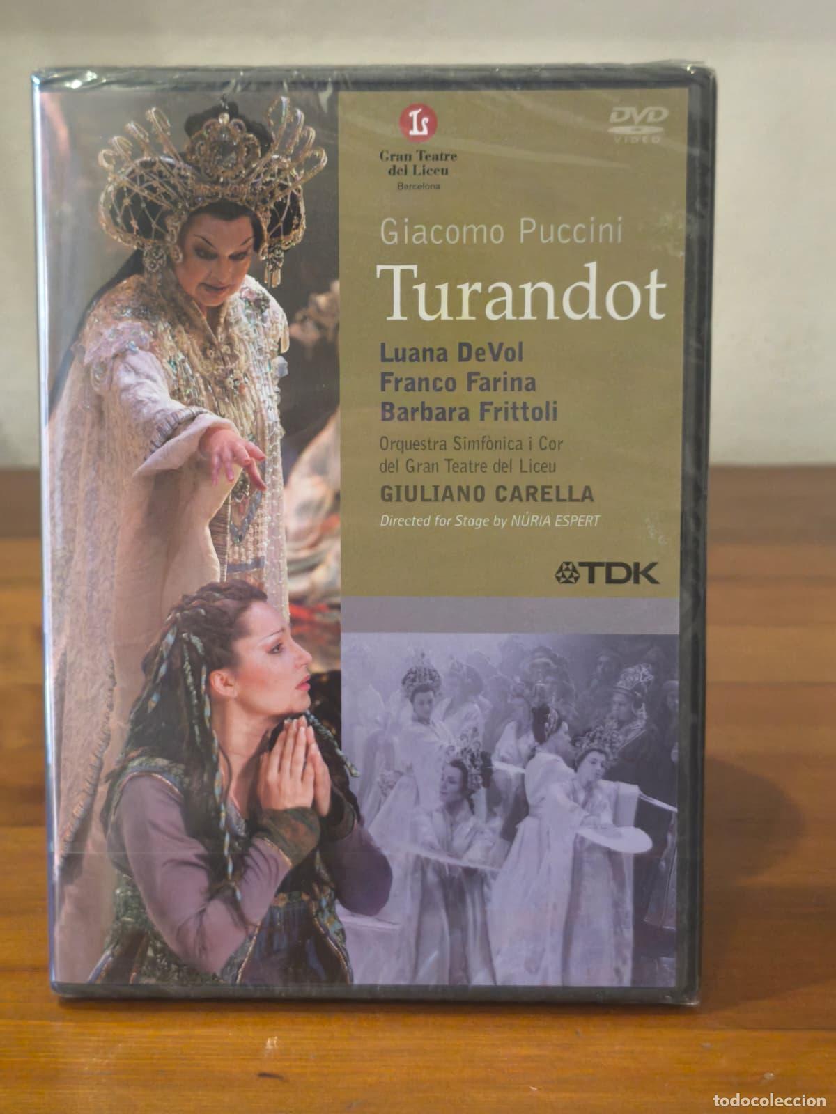 V&iacute;deos y DVD musicales: DVD - TURANDOT - GIACOMO PUCCINI - PRECINTADO - (EST28)