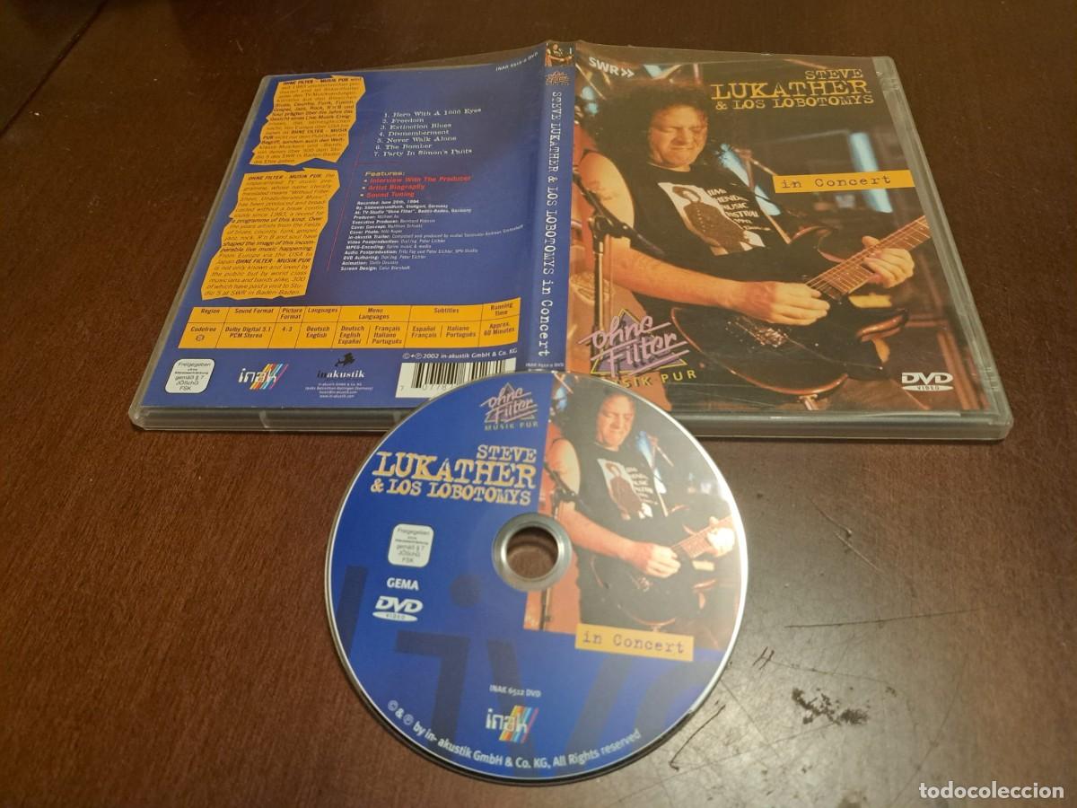 V&iacute;deos y DVD musicales: STEVE LUKATHER - DVD - LOS LOBOTOMYS - IN CONCERT - DIRECTO - TOTO