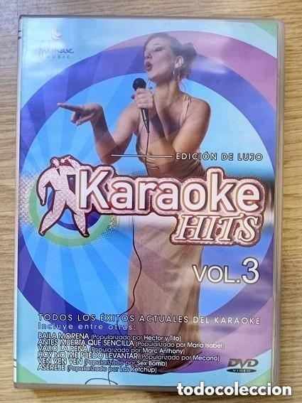V&iacute;deos y DVD musicales: DVD - KARAOKE HITS VOLUMEN 3 -MIRAR FOTOS