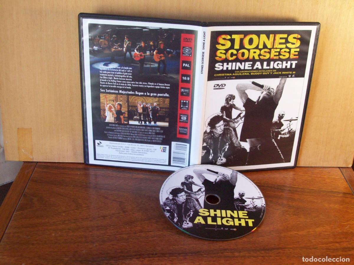 V&iacute;deos y DVD musicales: STONES SCORSESE - SHINE A LIGHT - COLABORADORES CHRISTINA AGUILERA - BUDDY GUY .. - DVD