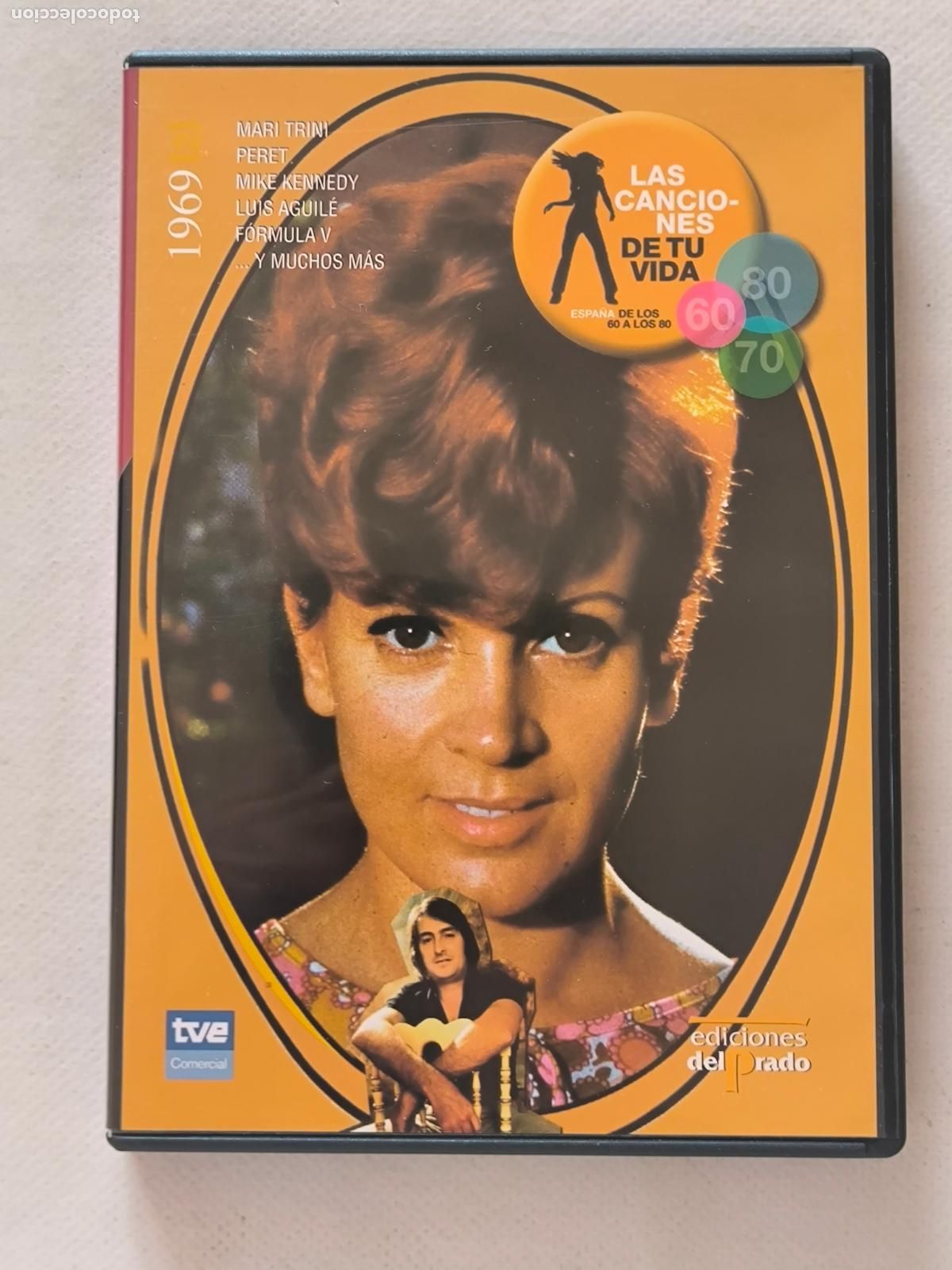 V&iacute;deos y DVD musicales: DVD LAS CANCIONES DE TU VIDA 1969 (2) - MARI TRINI, PERET, MIKE KENNEDY, FORMULA V... (188)