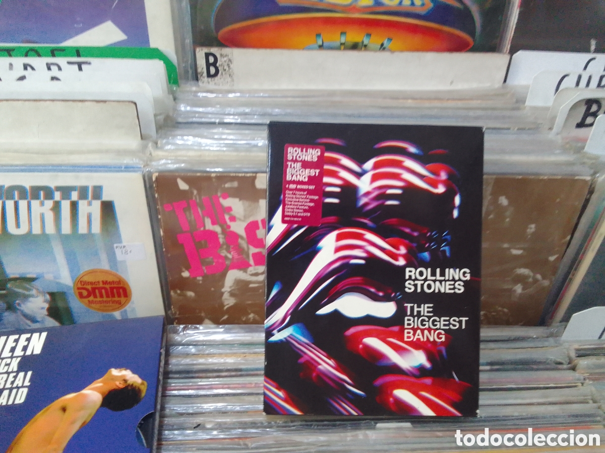 V&iacute;deos y DVD musicales: Rolling stones the biggest band 4 dvds