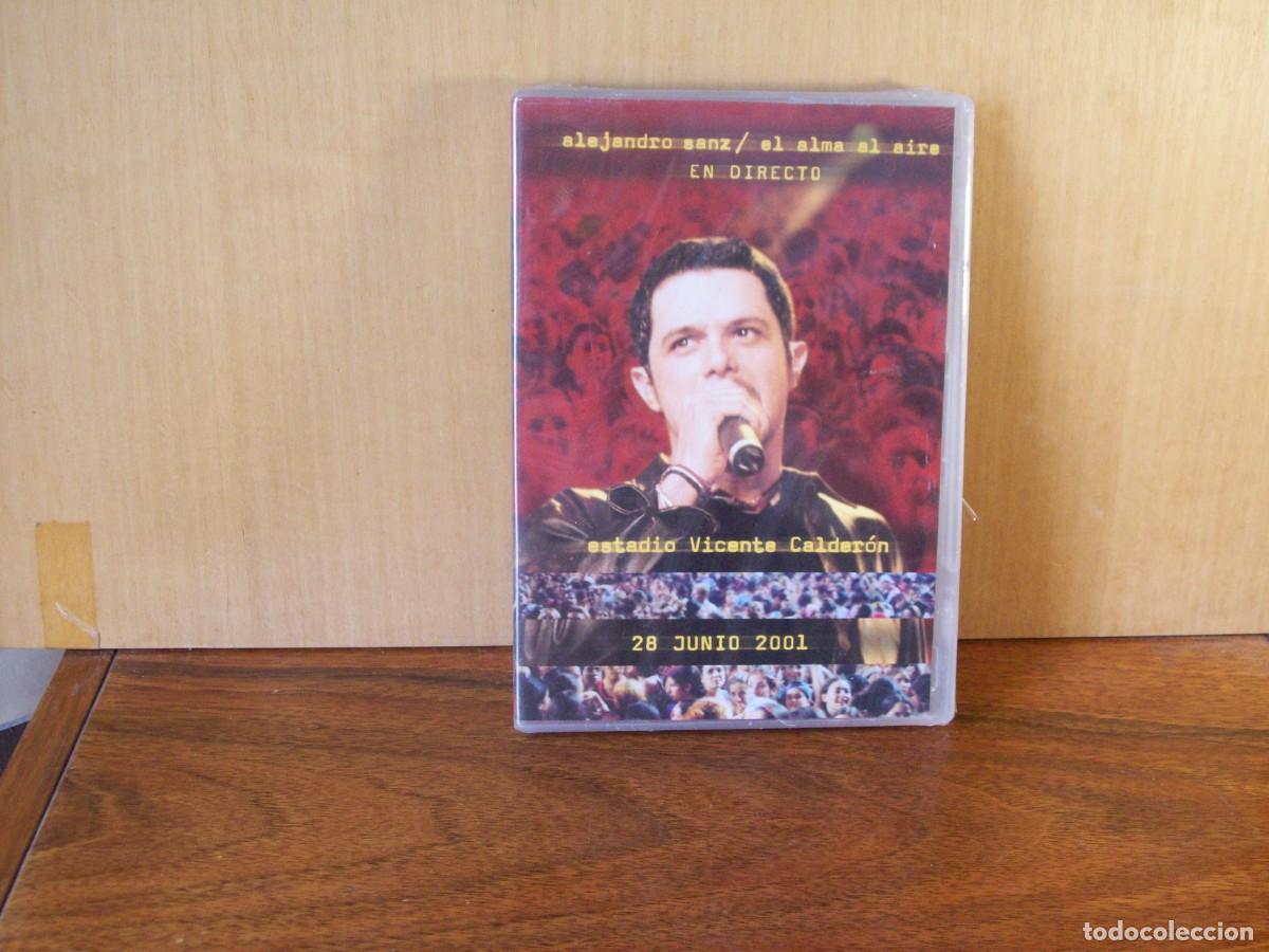 V&iacute;deos y DVD musicales: ALEJANDRO SANZ - EL ALMA AL AIRE EN DIRECTO - ESTADIO VICENTE CALDERON NUEVO PRECINTADO