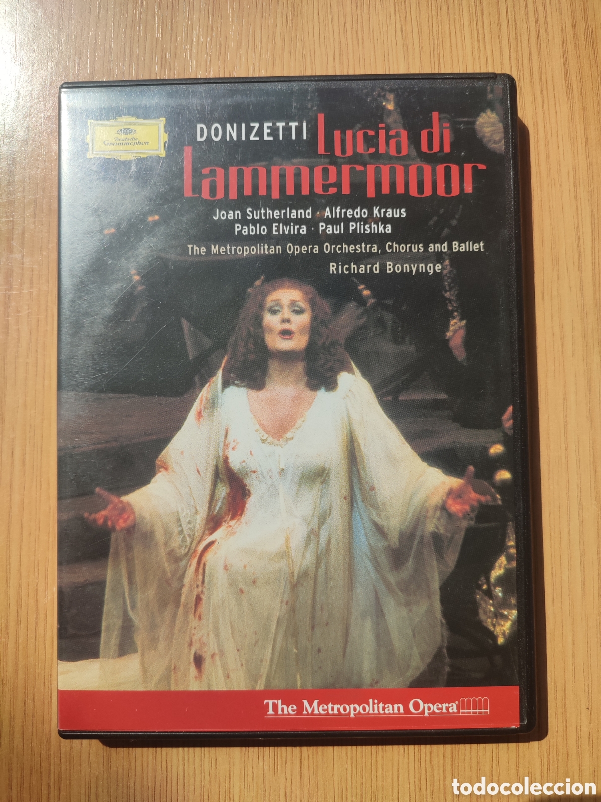 V&iacute;deos y DVD musicales: Donizetti. Lucia di Lammermoor. DVD opera Deutsch Gramophone.