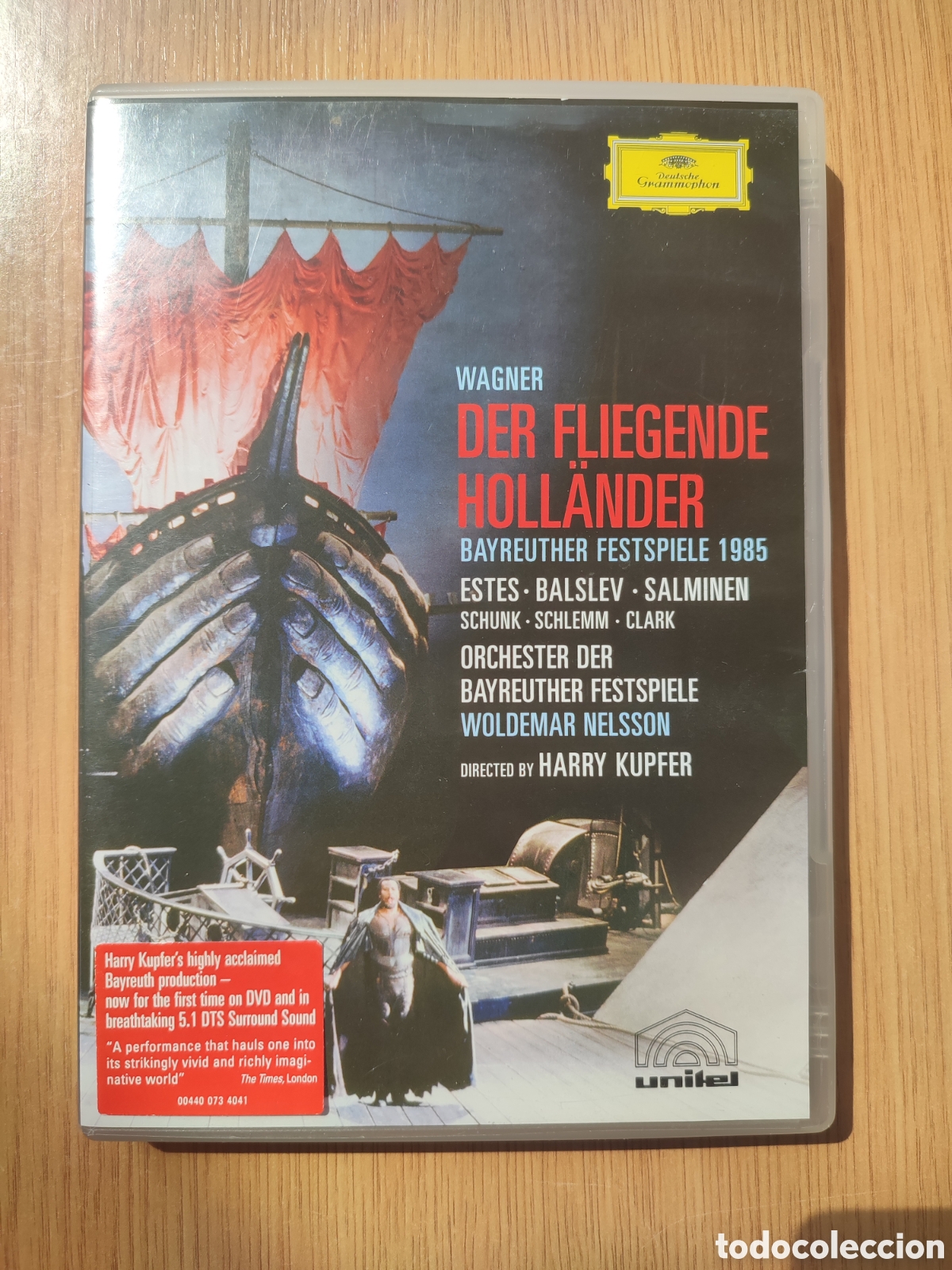 V&iacute;deos y DVD musicales: Richard Wagner. Der Fliegende Hollander. DVD opera Deutsch Gramophone.