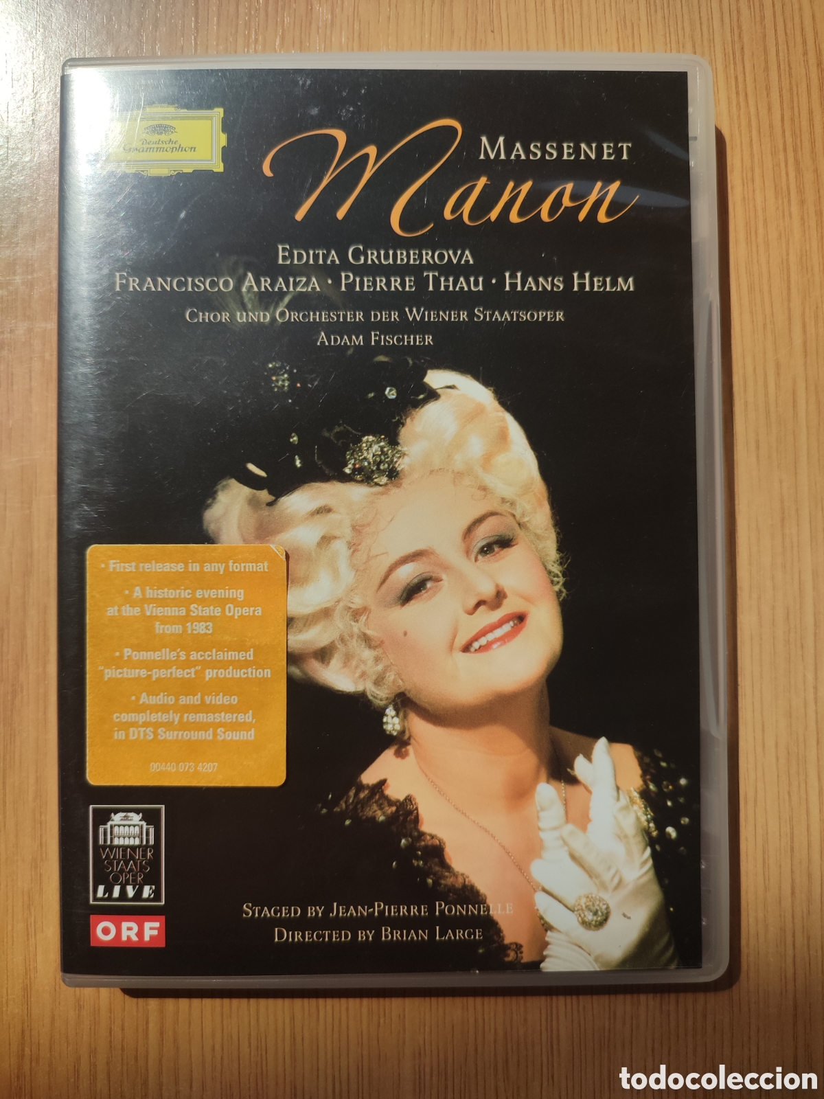 V&iacute;deos y DVD musicales: Massenet. Manon. DVD opera Deutsch Gramophone.