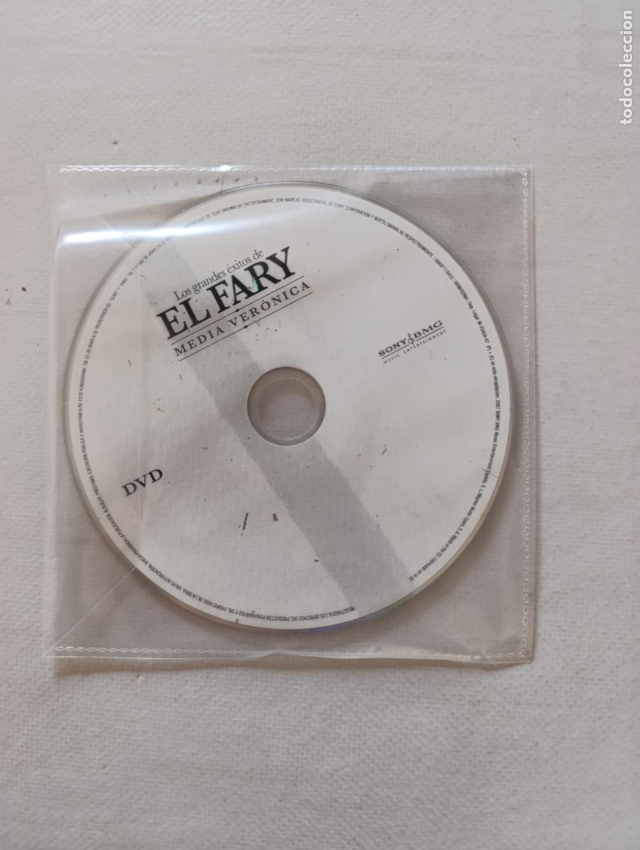 V&iacute;deos y DVD musicales: DVD LOS GRANDES EXITOS DE EL FARY - MEDIA VERONICA - SOLO DISCO - LEER DESCRIPCION (8P)