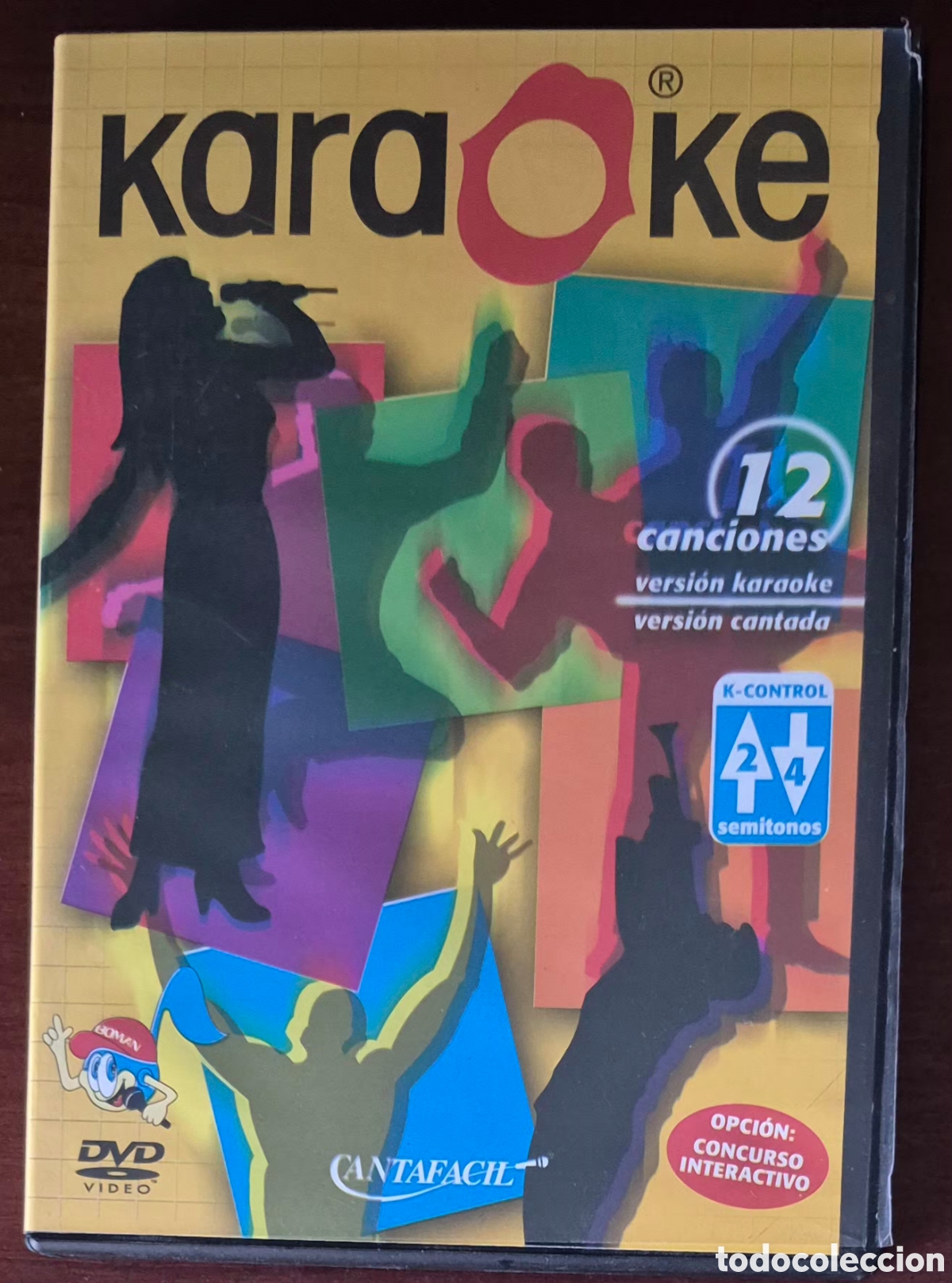 V&iacute;deos y DVD musicales: DVD - KARAOKE - 12 CANCIONES
