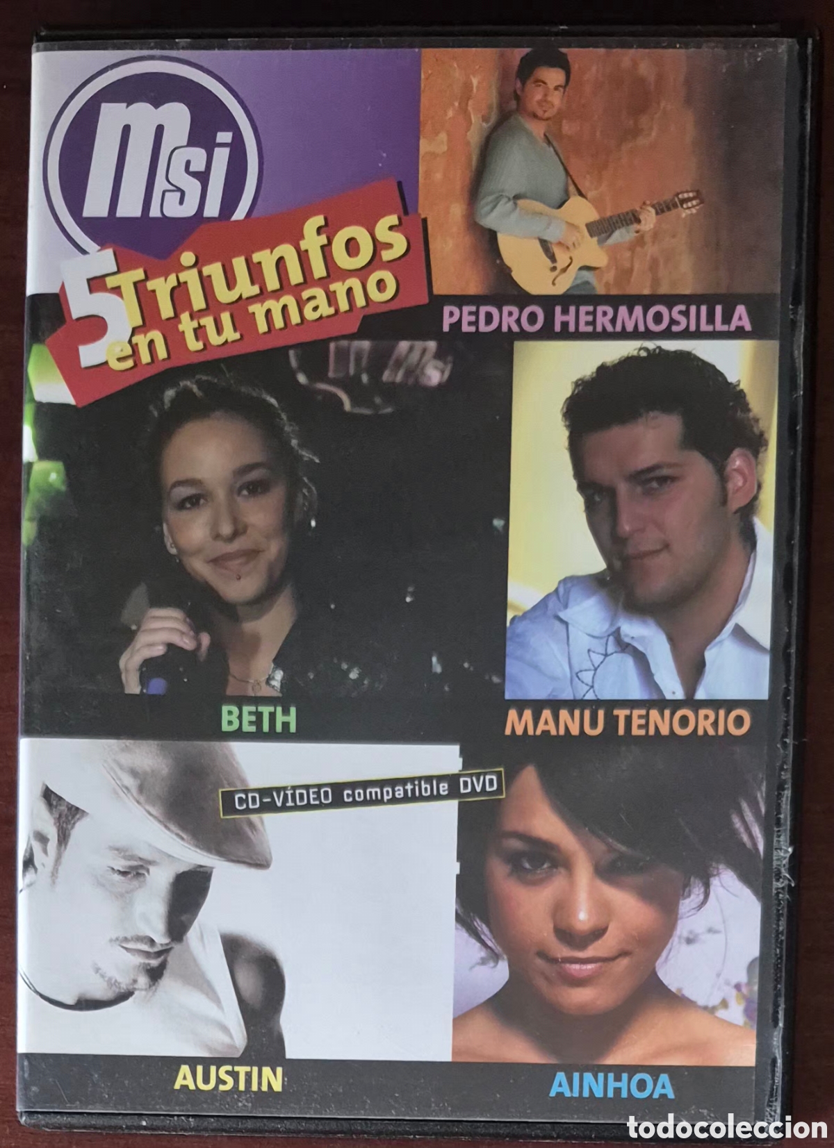 V&iacute;deos y DVD musicales: CD VIDEO - M&Uacute;SICA S&Iacute; - MSI - 5 TRIUNFOS EN TU MANO