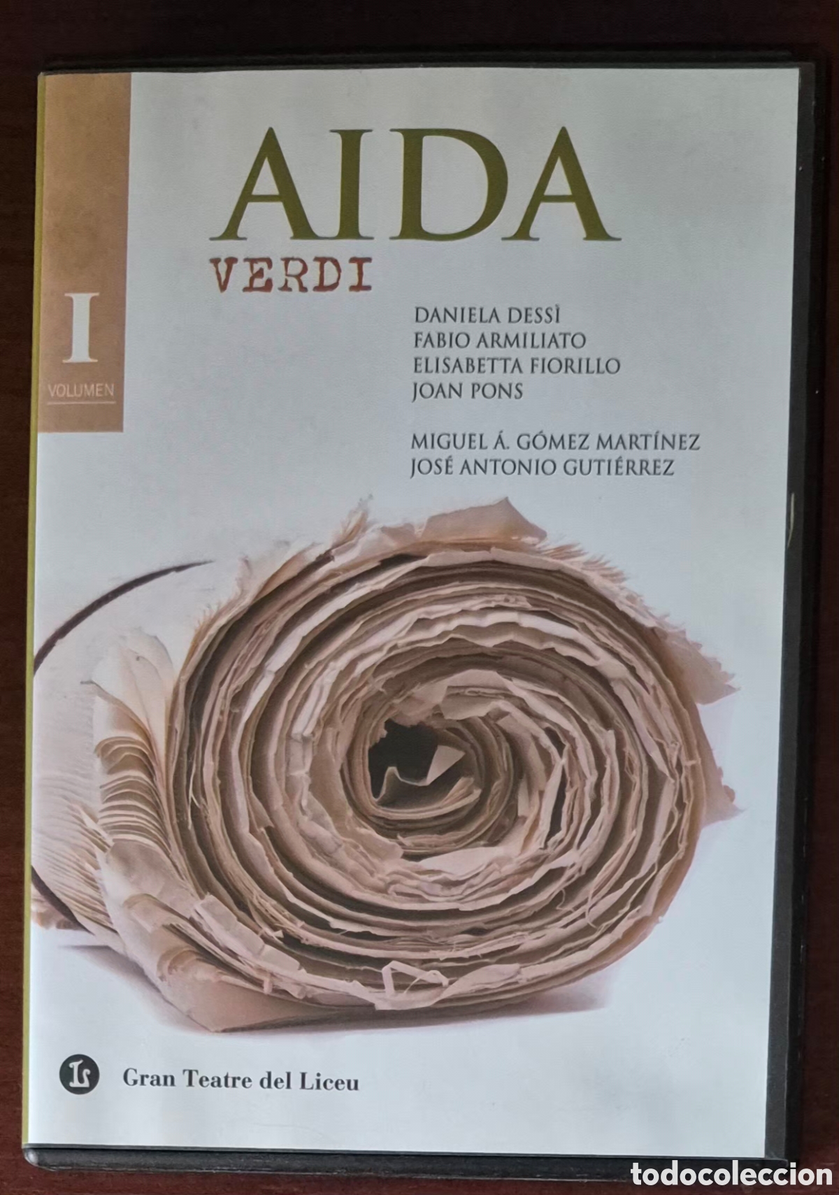 V&iacute;deos y DVD musicales: DVD - GRAN TEATRE DEL LICEU - AIDA, VERDI VOLUMEN 1
