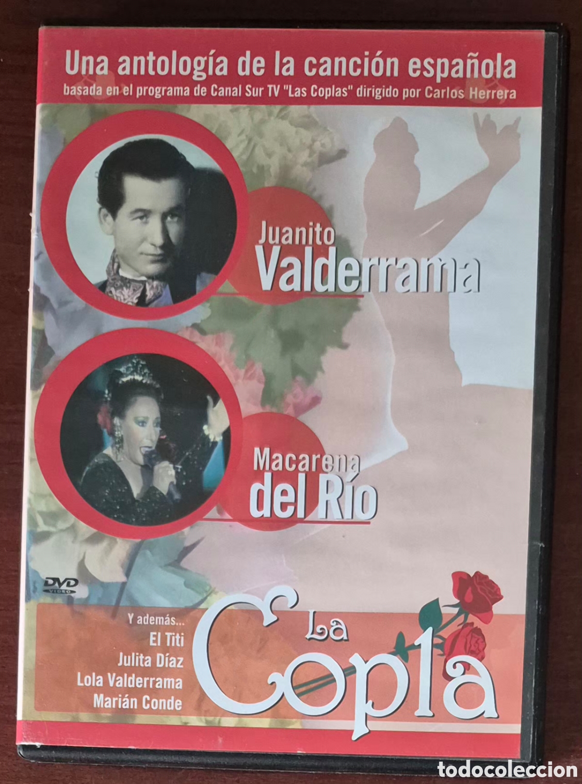 V&iacute;deos y DVD musicales: DVD - LA COPLA - JUANITO VALDERRAMA Y MACARENA DEL RIO (UNA ANTOLOG&Iacute;A DE LA CANCI&Oacute;N ESPA&Ntilde;OLA)