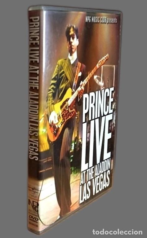 V&iacute;deos y DVD musicales: [DVD]. PRINCE. LIVE AT THE ALADDIN. LAS VEGAS.