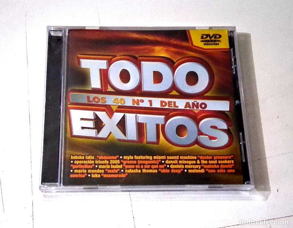 V&iacute;deos y DVD musicales: DVD &rdquo;TODO EXITOS LOS 40 NUMEROS 1 DEL A&Ntilde;O&rdquo; DVD MARIA ISABEL DANNI MINOGUE