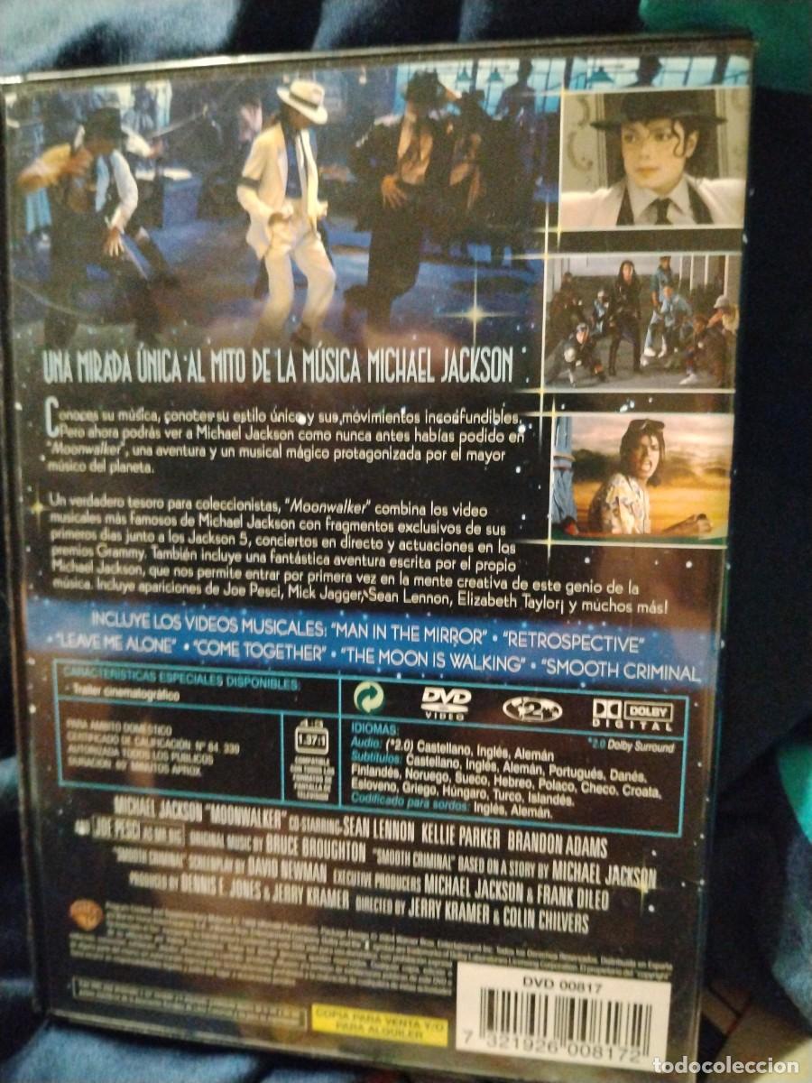 V&iacute;deos y DVD musicales: Michael Jackson -moonwalker- 1988 - Foto 2