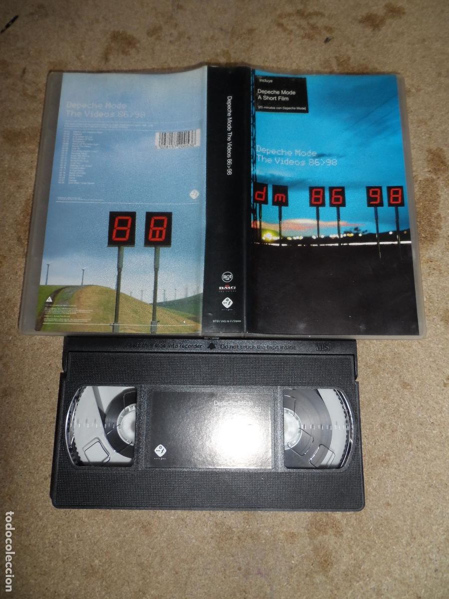 V&iacute;deos y DVD musicales: VHS - Depeche Mode - The Videos 86-98 (VIDEOCLIPS)